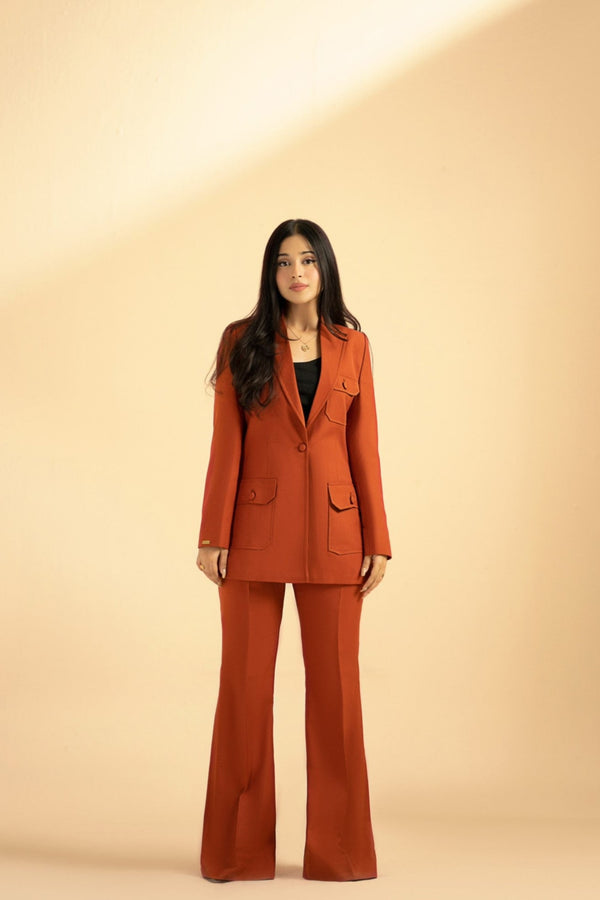 Cinnamon - Front Pocket Suit
