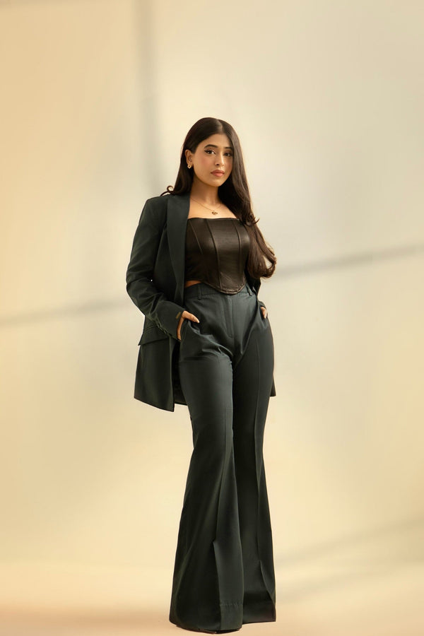 Dark Emerald - One Buttoned Suit