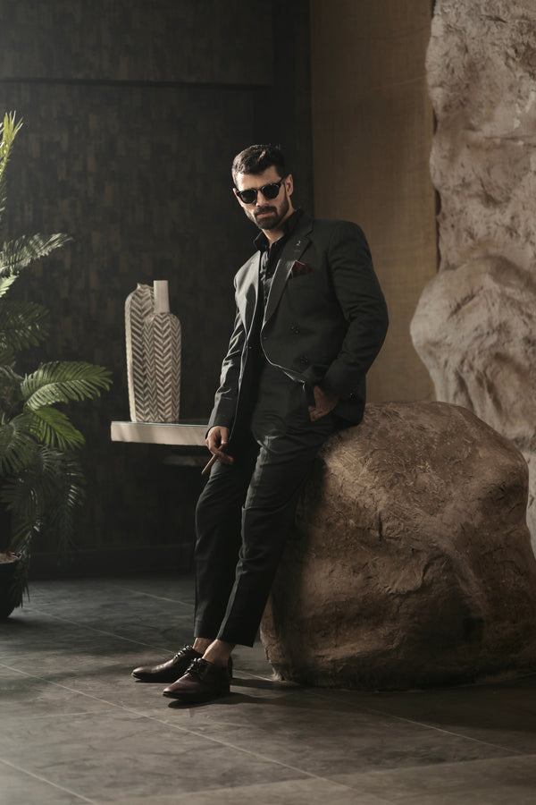 Fossil Grey - Double Breasted Suit